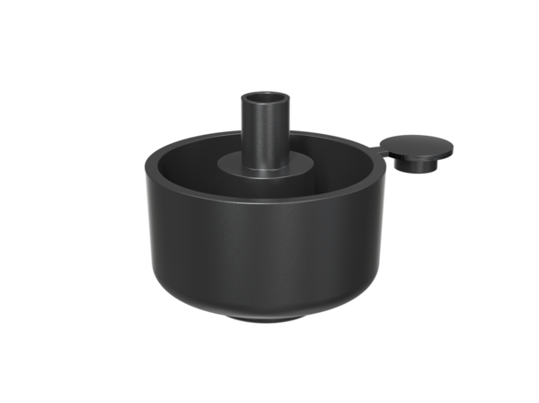 TW 7442 - Adjustable foot, fi.50 h-26 black
